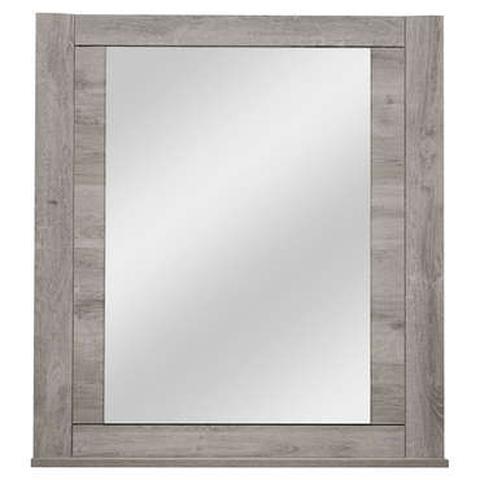 Miroirs 84x92 cm eden coloris chêne gris pas cher