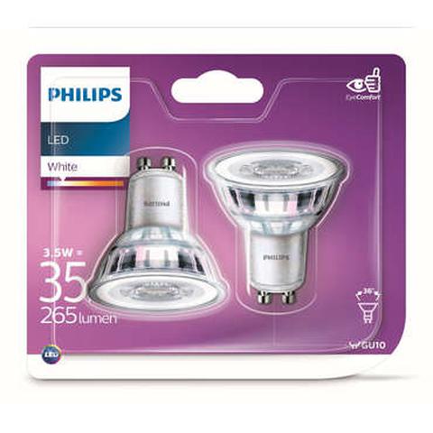 Ampoule 2x led 3.5w gu10 pas cher