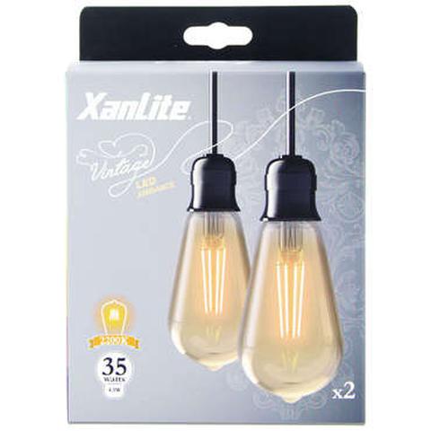 Ampoule 2xamp edison 4.5w e27 pas cher