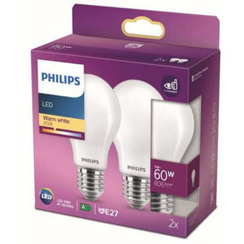 Ampoule 2xamp led 7w e27 pas cher