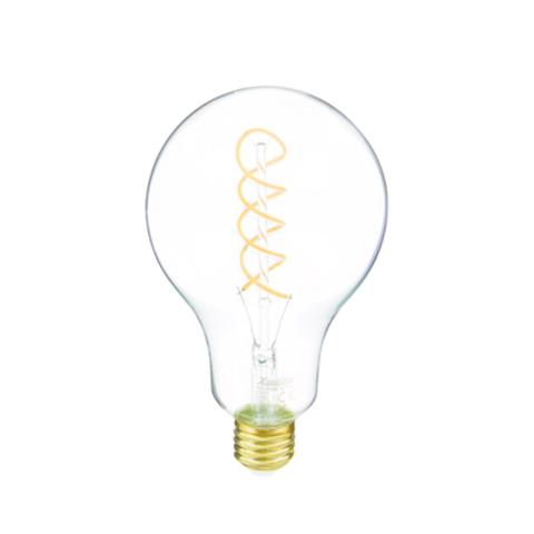 Ampoule déco medium led 2w équiv 27w 280lm e27 transparent pas cher