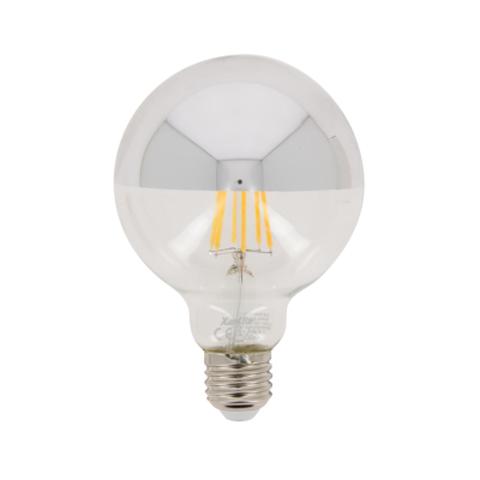 Ampoule déco silver led 8w équiv 60w 300lm e27 silver pas cher