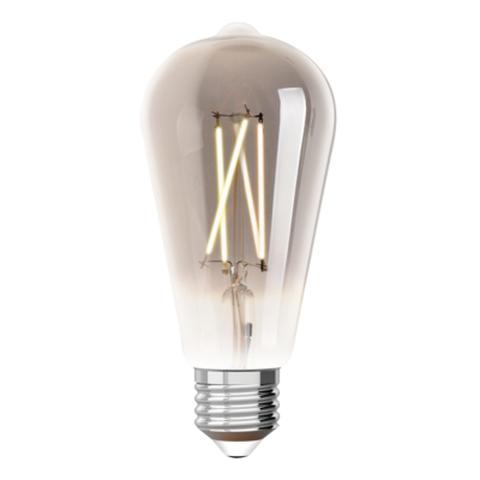 Ampoule led edison st64 e27 idual silver pas cher