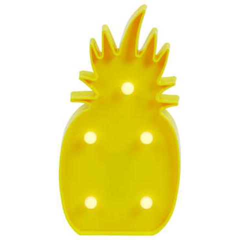 Ananas lumineux ananas coloris jaune pas cher