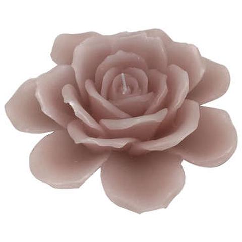 Bougies fleurs quiz coloris rose pas cher