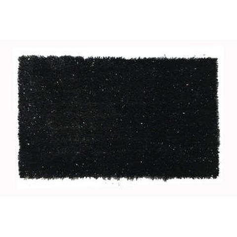 Carpette 60x115 cm glitty coloris noir pas cher