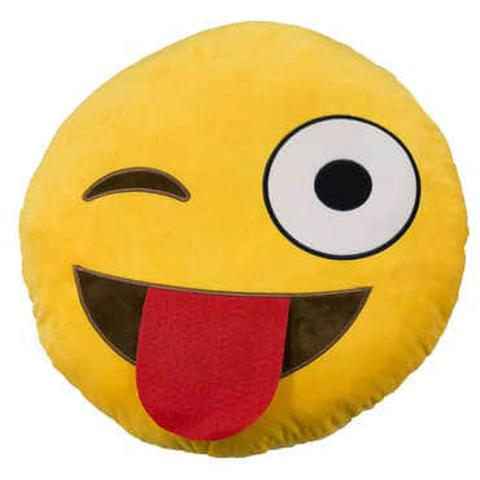 Coussins 30x30 cm emoticone oeil pas cher