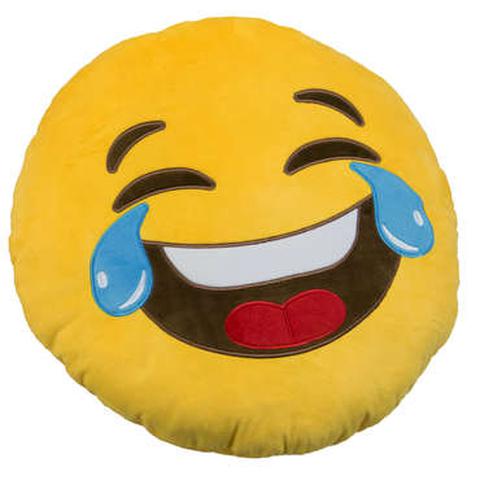 Coussins 30x30 cm emoticone rire pas cher