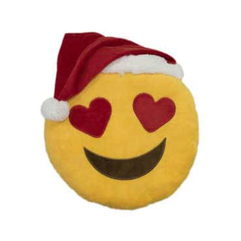 Coussins 50x50 cm emoticone coeur noel pas cher