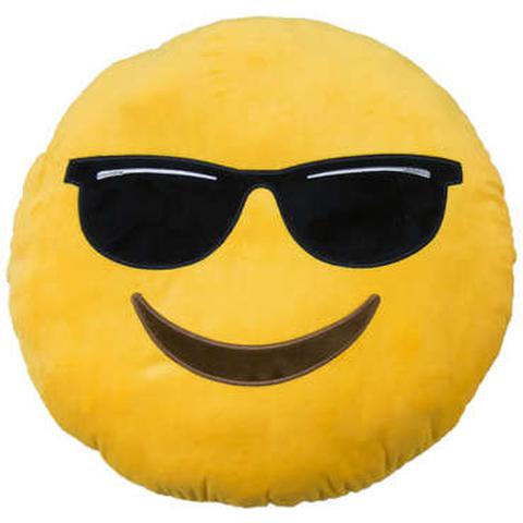 Coussins 50x50 cm emoticone lunettes gm pas cher