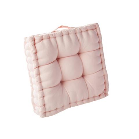 Coussins de sol 40x40 cm color rose pas cher