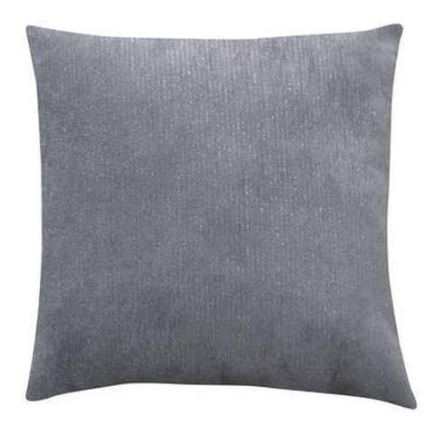 Coussins glam coloris gris pas cher