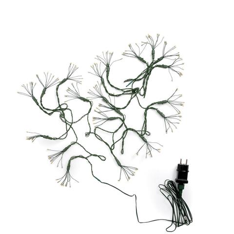 Décoration guirlande fleurs micro led lumiane pas cher