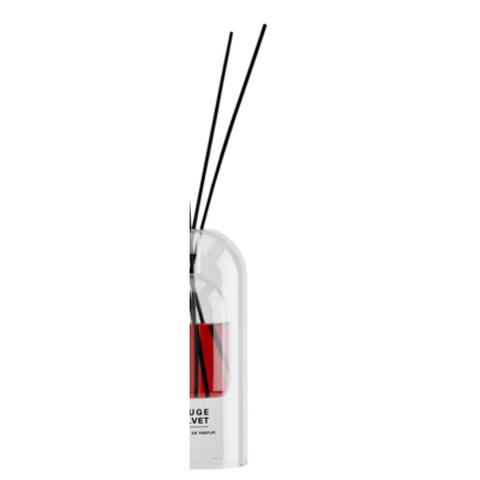 Diffuseur 150 ml sixtine velvet transparent / rouge pas cher