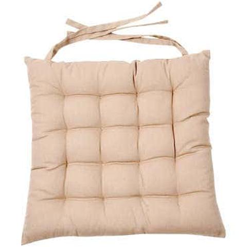 Galette de chaise taupe sara coloris taupe pas cher