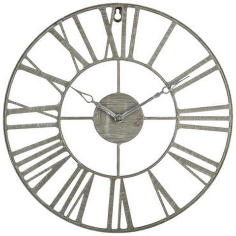 Horloge gris 36.5 cm clem36g pas cher