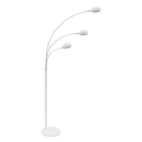 Lampadaire 205 cm fiarco coloris blanc pas cher