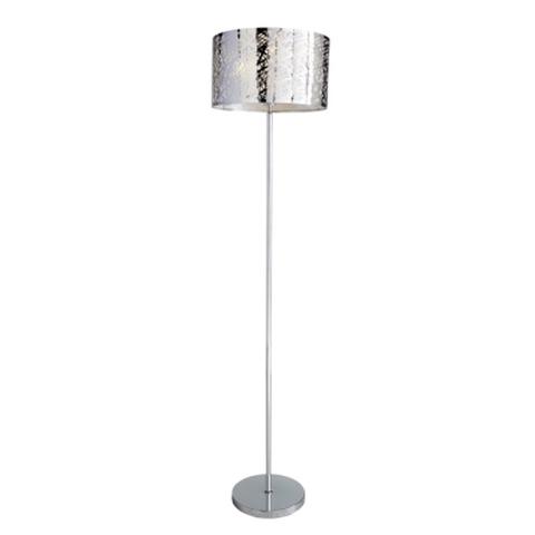 Lampadaire atlanta chrome pas cher