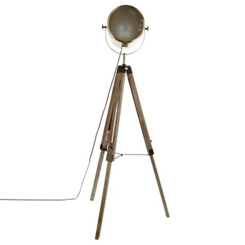 Lampadaire ebor marron pas cher