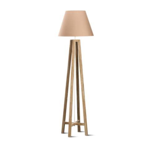 Lampadaire h.155cm louison naturel pas cher