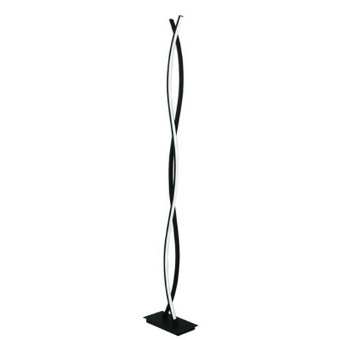 Lampadaire led h.142 cm lasana nr noir pas cher