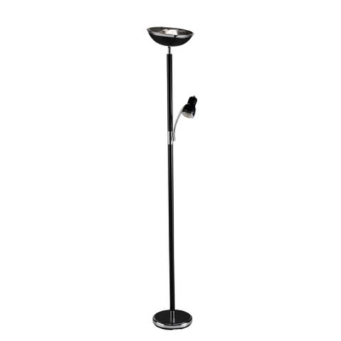 Lampadaire sirius eco noir pas cher