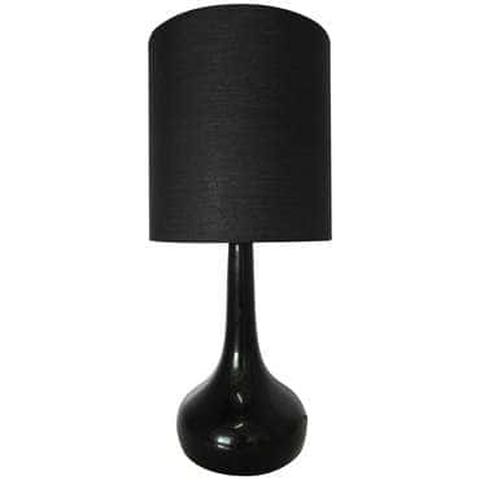 Lampe 33 cm mani coloris noir pas cher