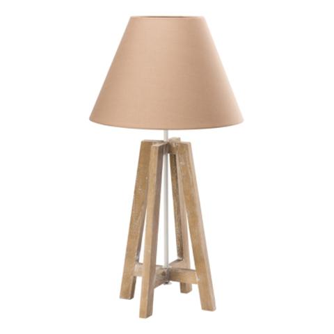 Lampe a poser h.60cm louison naturel. pas cher