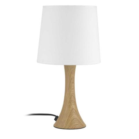 Lampe à poser jensen bois pas cher