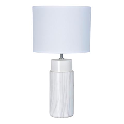 Lampe à poser majork blanc pas cher