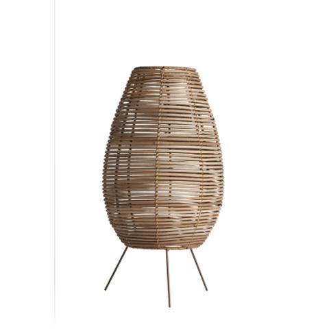 Lampe à poser teri naturel pas cher