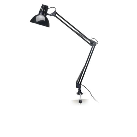 Lampe de bureau à visser h70 archi noir pas cher