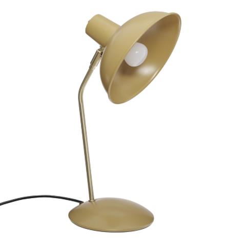 Lampe de bureau arc h. 38 cm celia ocre pas cher