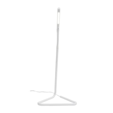 Lampe de bureau led h.33 cm fynn blanc pas cher