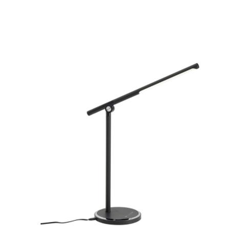 Lampe de bureau led h.58 cm clark noir mat pas cher