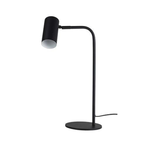 Lampe de bureau métal h.43 cm verso noir mat pas cher
