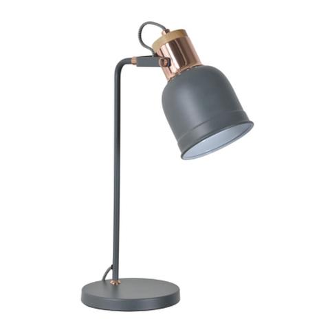 Lampe de bureau moss gris cuivre pas cher