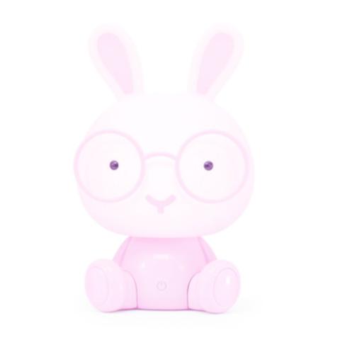 Lampe h. 30 cm bunny rose pas cher