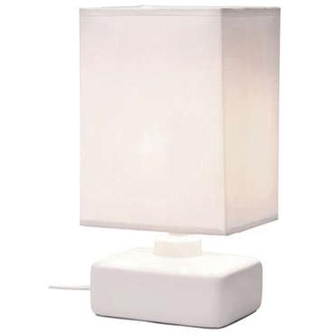 Lampe manon coloris blanc pas cher