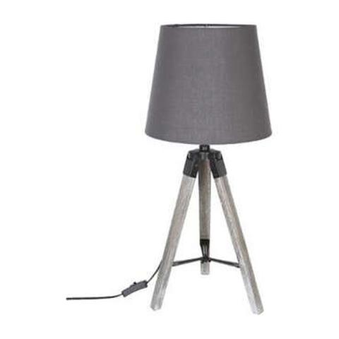 Lampe runo coloris gris pas cher