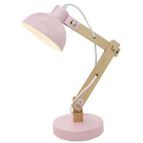 Lampe solveig coloris rose pas cher