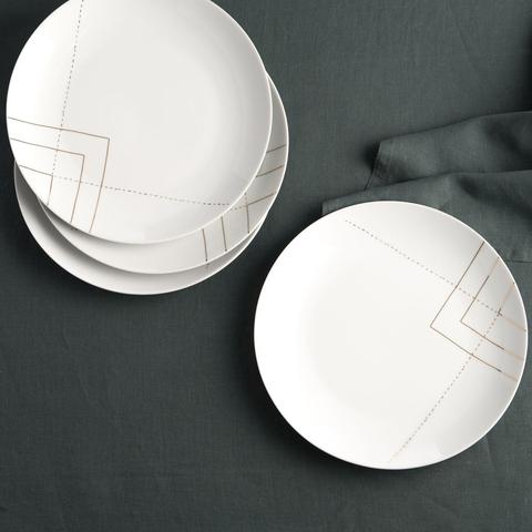 Lot 4 assiettes , solaine pas cher