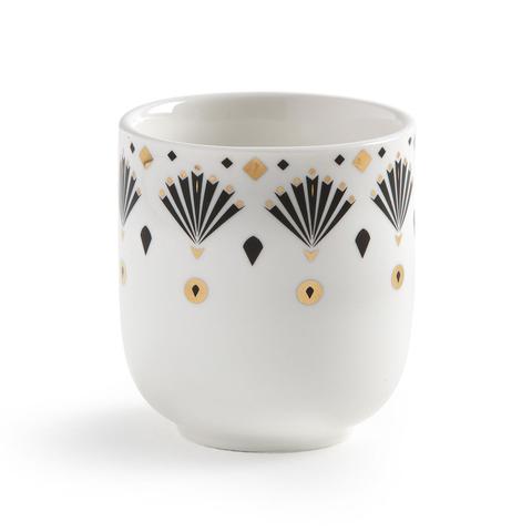 Lot 4 tasses expresso porcelaine , mellah pas cher