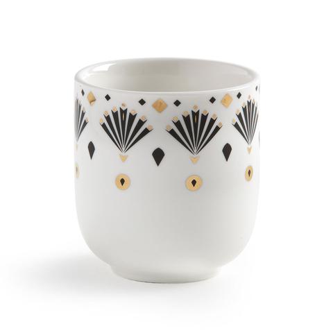 Lot 4 tasses expresso porcelaine , mellah pas cher