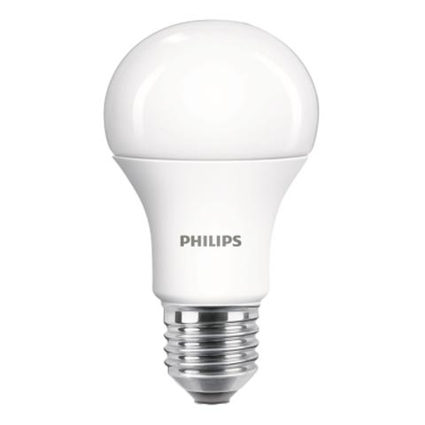 Lot de 2 ampoules led e27 philips eq100 standard blanc froid pas cher