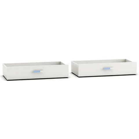 Lot de 2 tiroirs switch coloris blanc pas cher