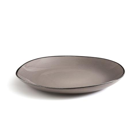 Lot de 4 assiettes plates faïence catalpin pas cher