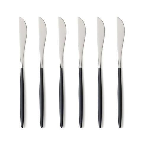 Lot de 6 couteaux inox , barbule pas cher