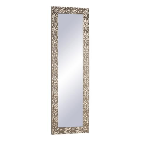 Miroirs 43x133 cm hexa cuivre pas cher