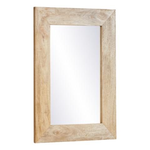 Miroirs 50x70 cm mango naturel pas cher